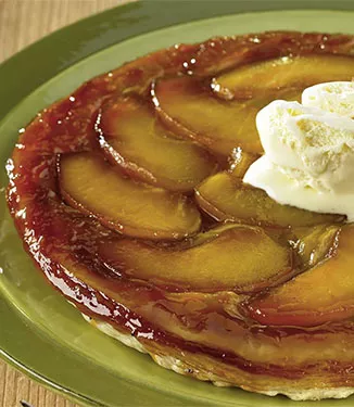 Яблочный пирог из слоеного теста