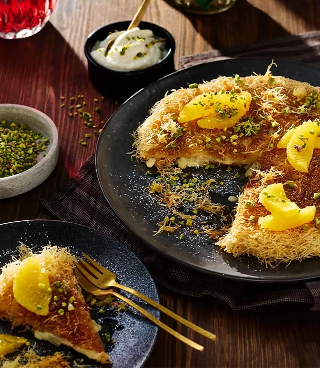 Кюнефе — сладкий турецкий десерт из сыра