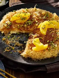 Кюнефе — сладкий турецкий десерт из сыра
