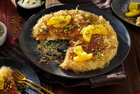 Кюнефе — сладкий турецкий десерт из сыра