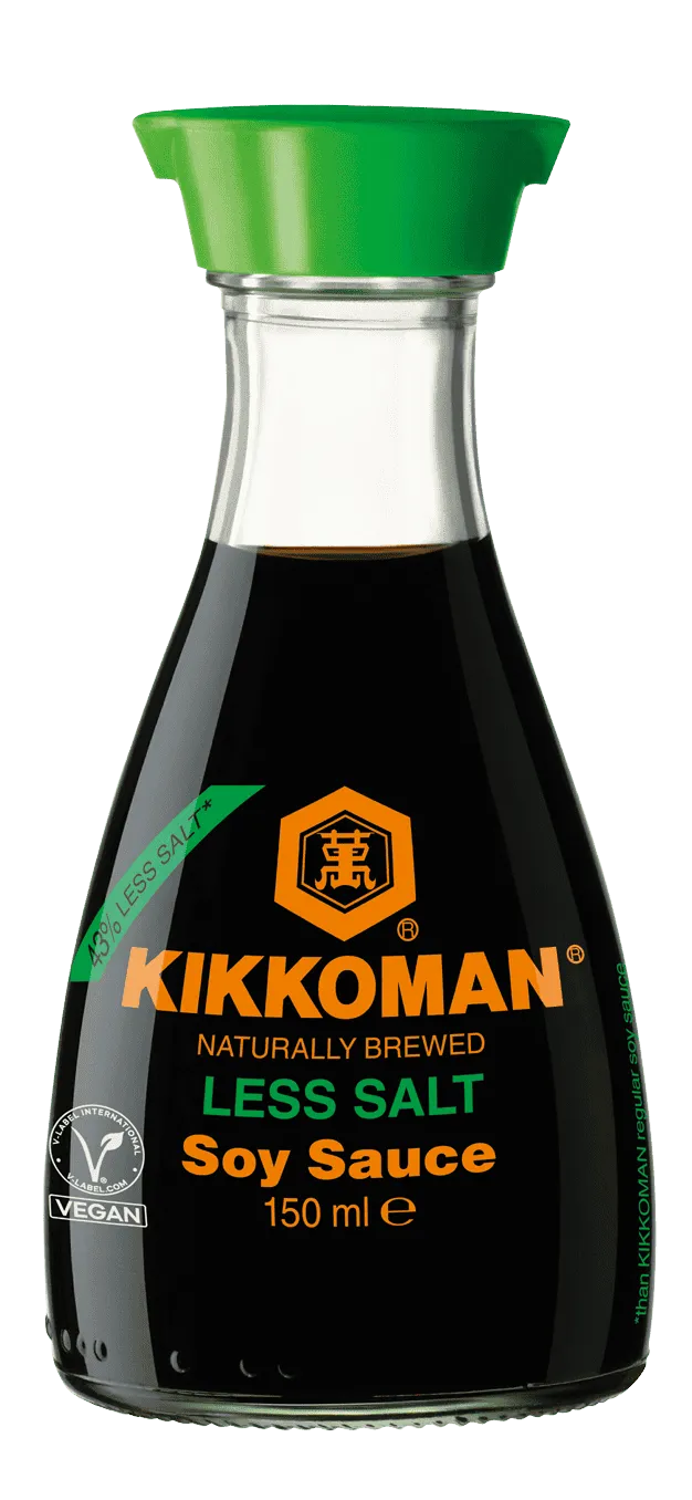 Слабосоленый соевый соус натурального брожения Kikkoman Диспенсер 150 мл