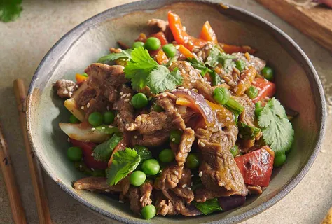 Острая жареная говядина