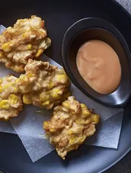 Темпура из тунца с кукурузой